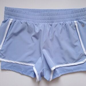 Blue Periwinkle small lined SPYDER shorts